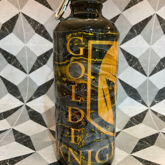 Golden Knights inspired water bottle - Picture 2 of 3
